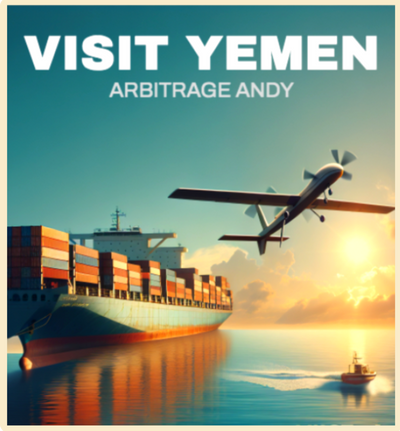 Arbitrage Andy Visit Yemen Arb T Shirt - Arbitrage Andy