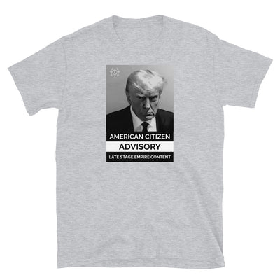 Trump Late Stage Empire T Shirt - Arbitrage Andy