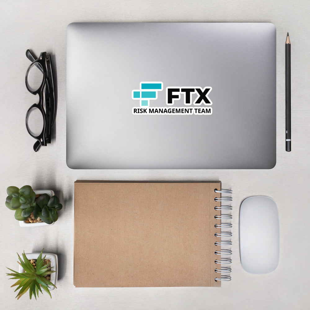 FTX Risk Management Sticker - Arbitrage Andy
