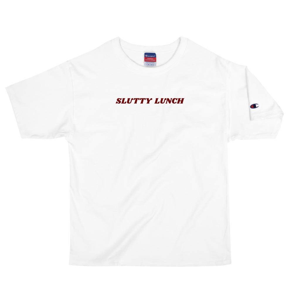 Slutty Lunch  T-Shirt - Arbitrage Andy