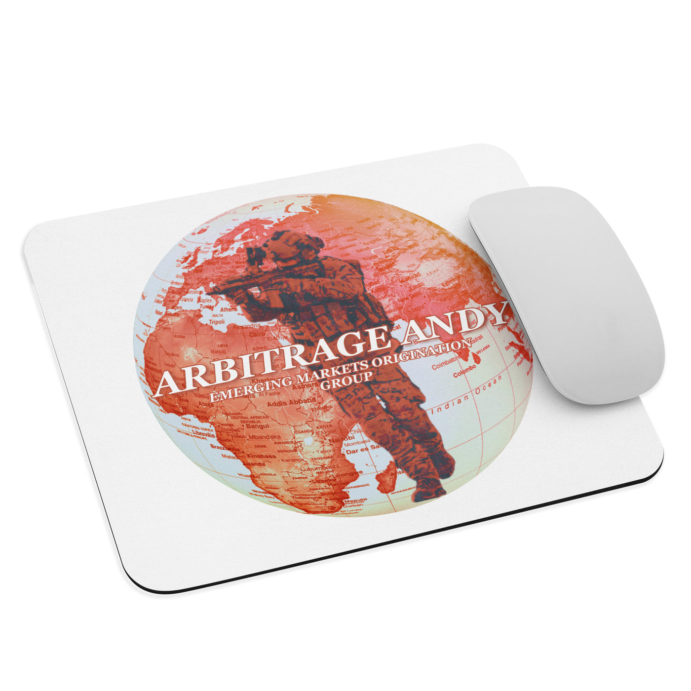 Arbitrage Andy Emerging Market Origination Group Mouse Pad - Arbitrage Andy