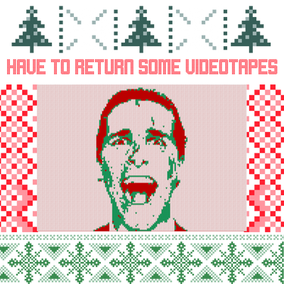 Return Some videotapes Holiday Sweater - Arbitrage Andy