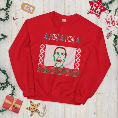 Return some video tapes Christmas Sweater - Arbitrage Andy