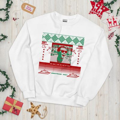Get Off My Boat Christmas Sweater - Arbitrage Andy
