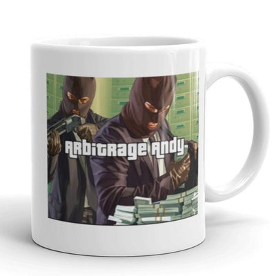 Arbitrage Andy GTA Heist Mug - Arbitrage Andy
