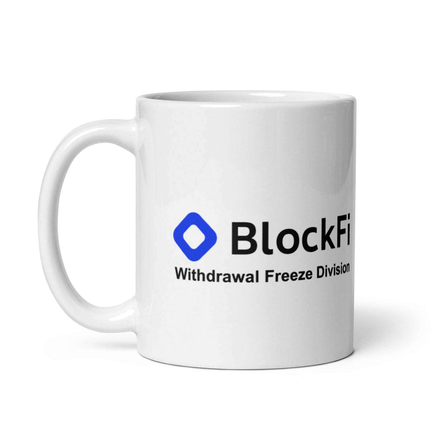 BlockFi Withdrawal Division Mug - Arbitrage Andy